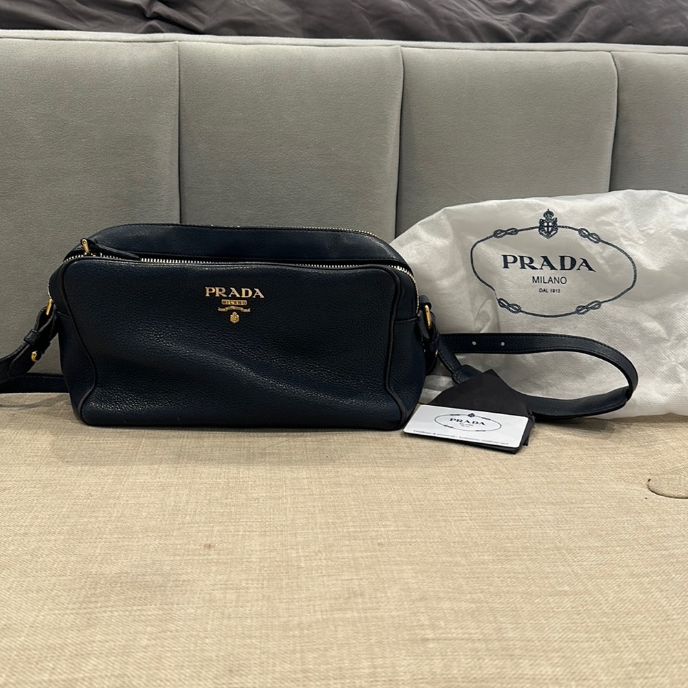 Authentic Prada crossbody purse and dust bag